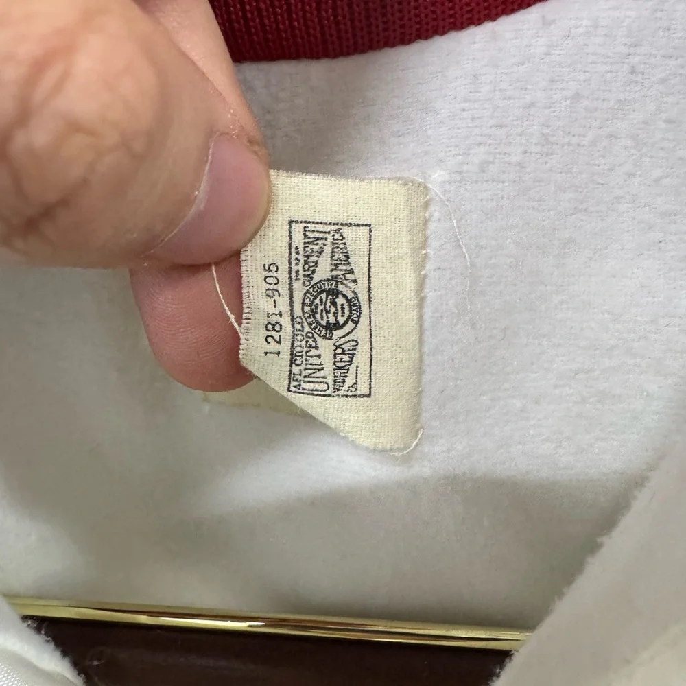 Vintage King Louie USA Team Olympics Firestone Bomber Jacket White Mens XL 80s‎